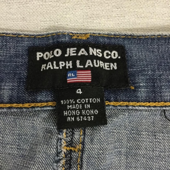 Ralph Lauren SZ 4 Denim Jean Skirt 201-B2 - Picture 4 of 5